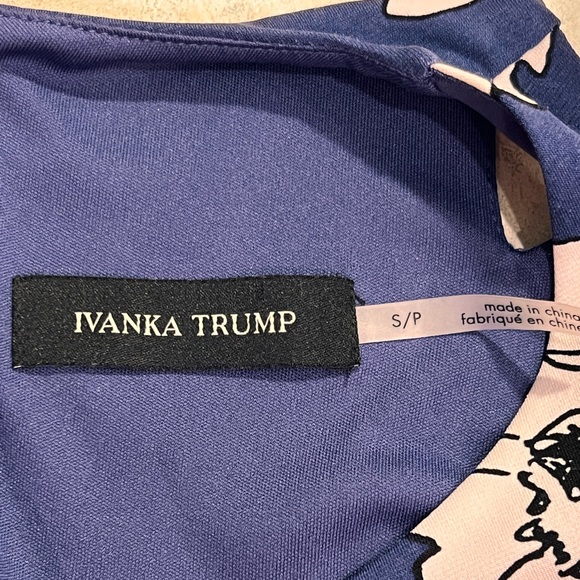 ๐ Ivanka Trump Floral Cut Out Shoulder Dress - Picture 3 of 15